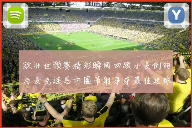 欧洲世预赛精彩瞬间回顾小麦倒钩与麦克连恩中圈吊射争夺最佳进球